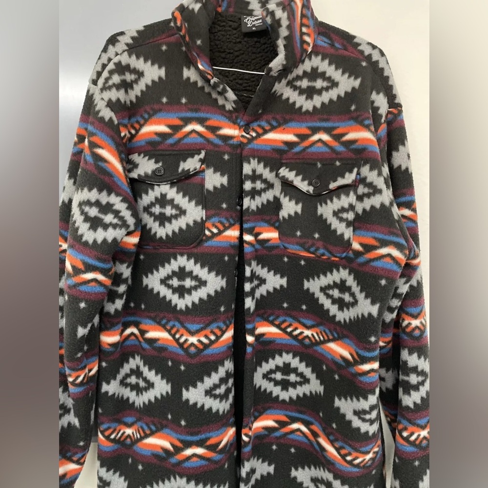 Apparel Collection Original Deluxe Supply Aztec Southwestern Pattern LargeUnisex - Picture 2 of 5